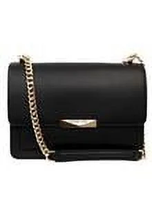 Michael Kors Ladies Jade Leather Crossbody Bag In Black