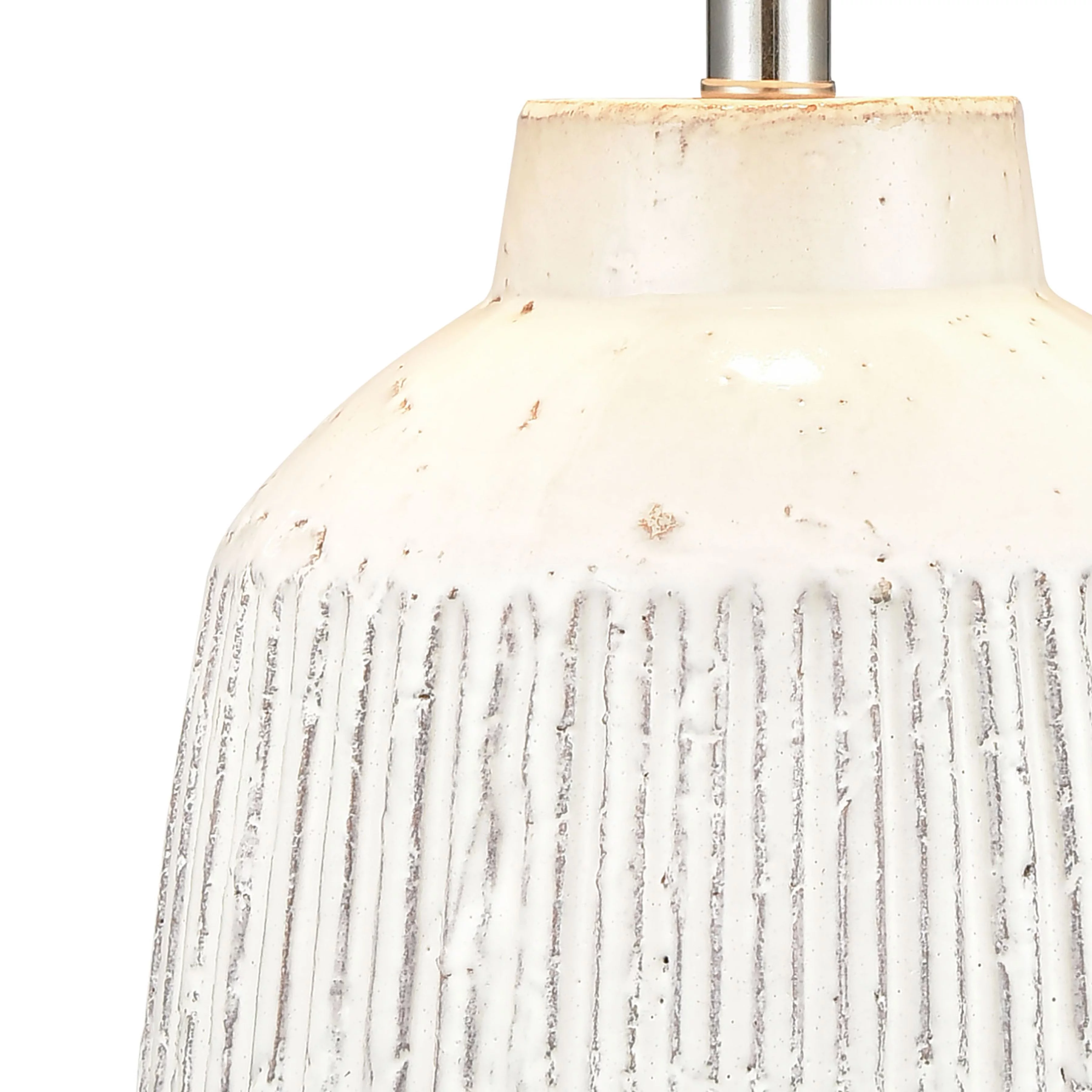 Elk Home 16-Inch Wide Rhoda Table Lamp, Transitional, White