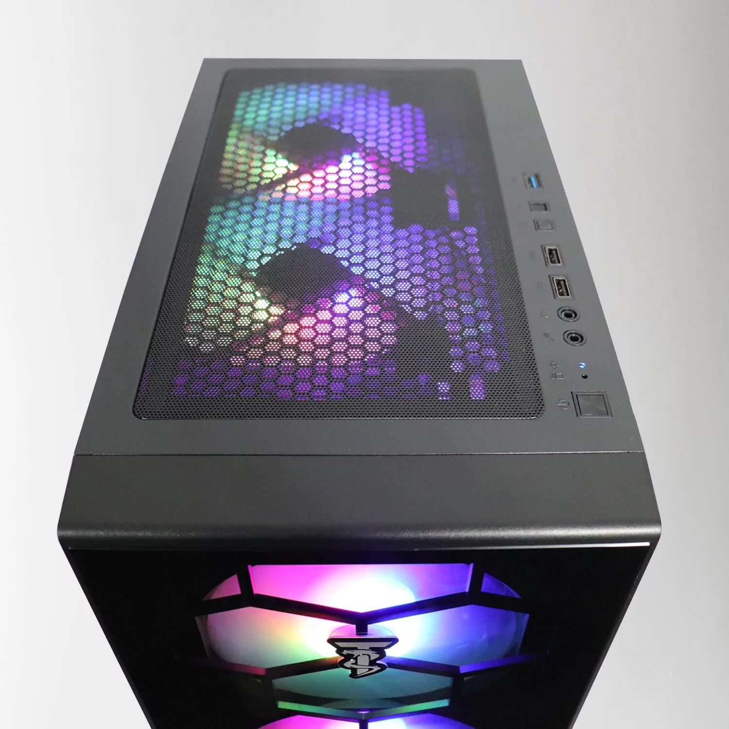 ViprTech.com Ultimate Gaming PC Desktop Computer - Intel i5 4th Gen, AMD Radeon RX 580 8GB, 16GB RAM, 1TB, VR Ready, Wifi, RGB Fans, 1 Year Warranty, Fast Ship, Windows 10 Pro