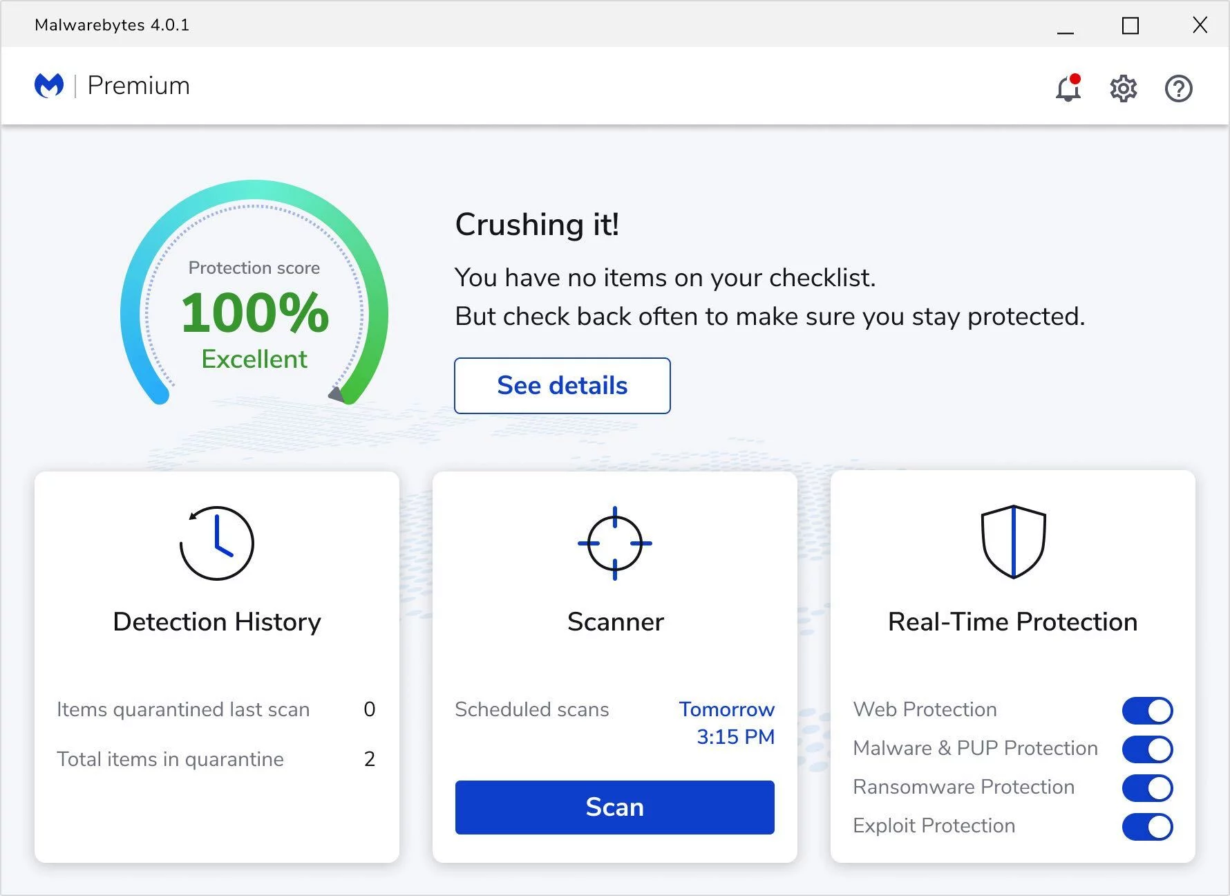 Malwarebytes Premium 3-Device 1-Year Subscription [Download]