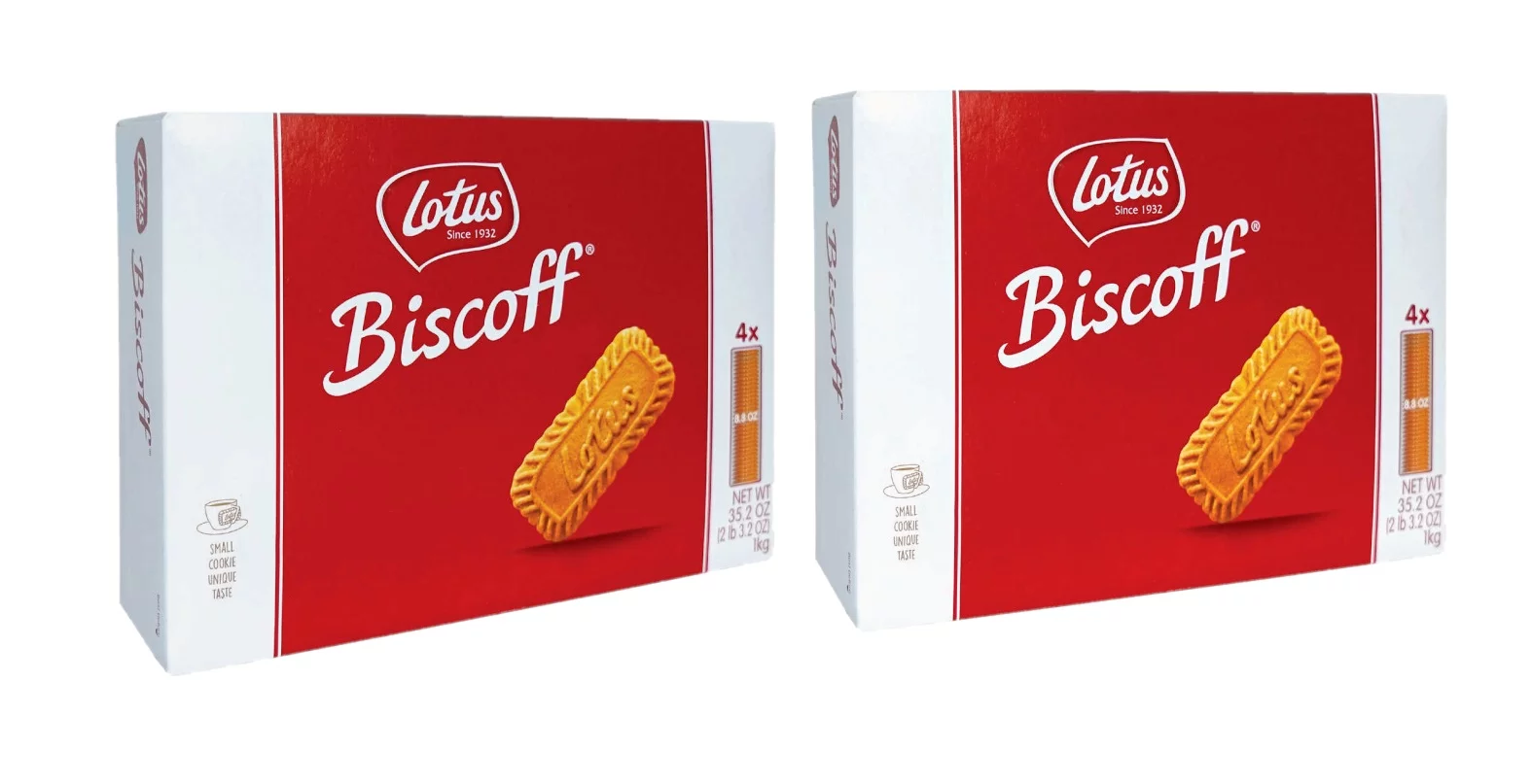 2 Pack| Lotus Biscoff Cookies, 8.8 oz, 4 Count