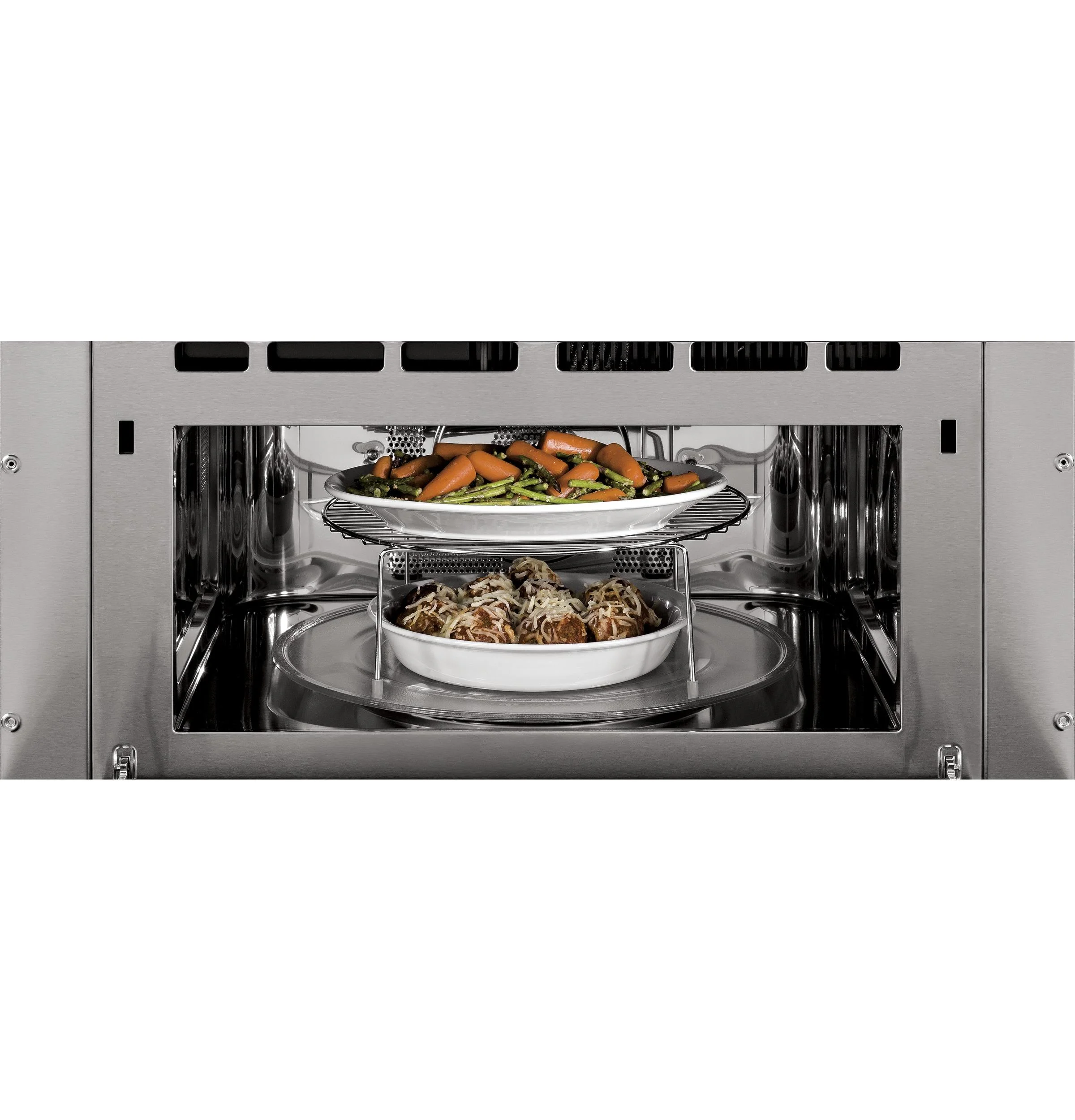 GE Appliances PSB9120BLTS Profile Advantium Series 30 Inch Electric Single Wall Oven Black Stainless Steel