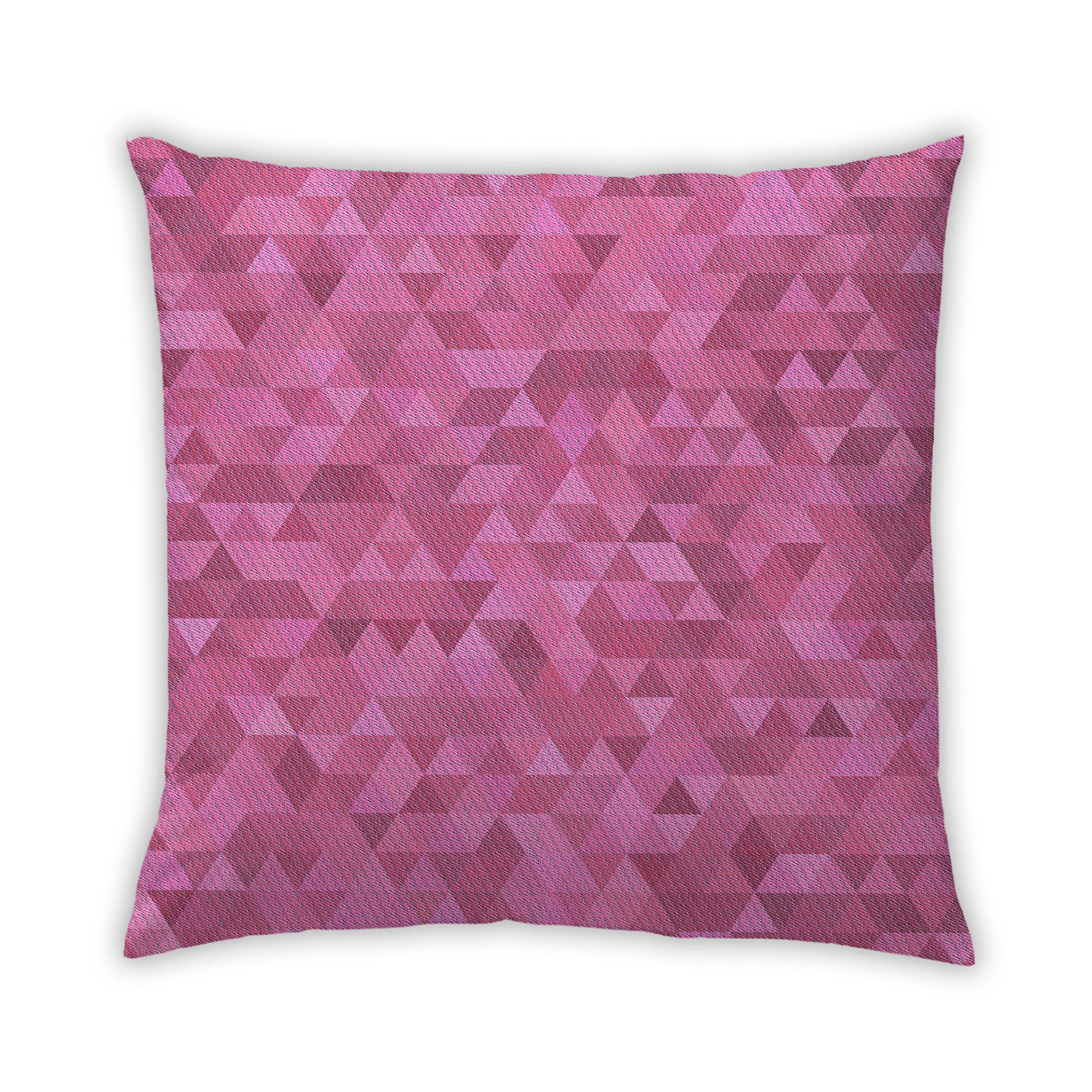 Ahgly Company Indoor Square Contemporary Throw Pillow, 18 inch by 18 inch