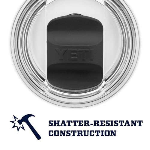 YETI Rambler 10 oz Wine Tumbler, Vacuum Insulated, Stainless Steel with MagSlider Lid, Navy