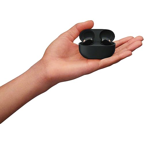 Sony WF-1000XM5 Truly Wireless Bluetooth Noise Canceling Earbuds Headphones with Voice Built in, Black (WF1000XM5/B) + USB Adapter