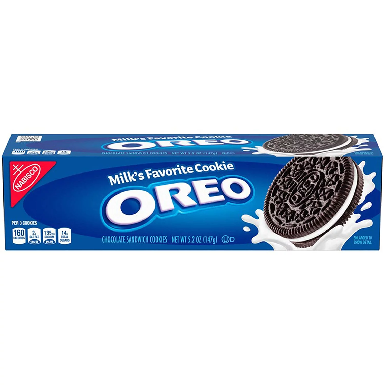 Oreo Chocolate Sandwich Cookies, 5.25 Ounce (Pack Of 12)