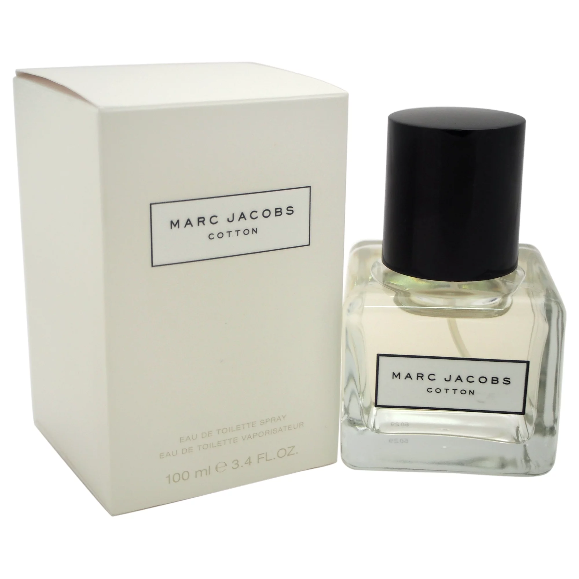 Marc Jacobs Cotton Eau de Toilette, Unisex Fragrance, 3.4 Oz
