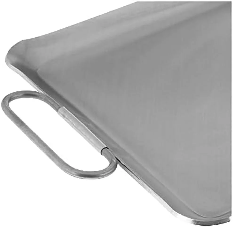 10 Gauge Steel Griddle, 12 Inch X 20 Inch