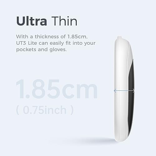 OCOOPA Magnetic Rechargeable Hand Warmers 2 Pack, Ultrathin Electric Handwarmers, Portable Pocket-Sized Heater, for Men, Women Purse Must Haves, Union UT3 Lite