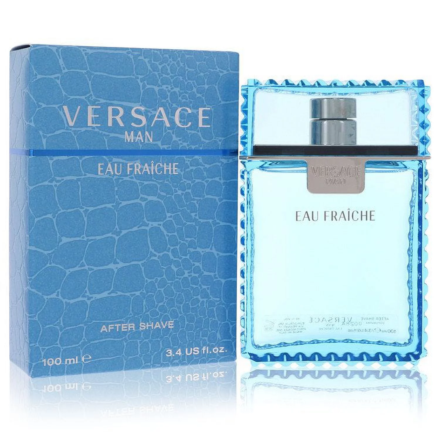 Versace Man by Versace Eau Fraiche After Shave 3.4 oz for Male