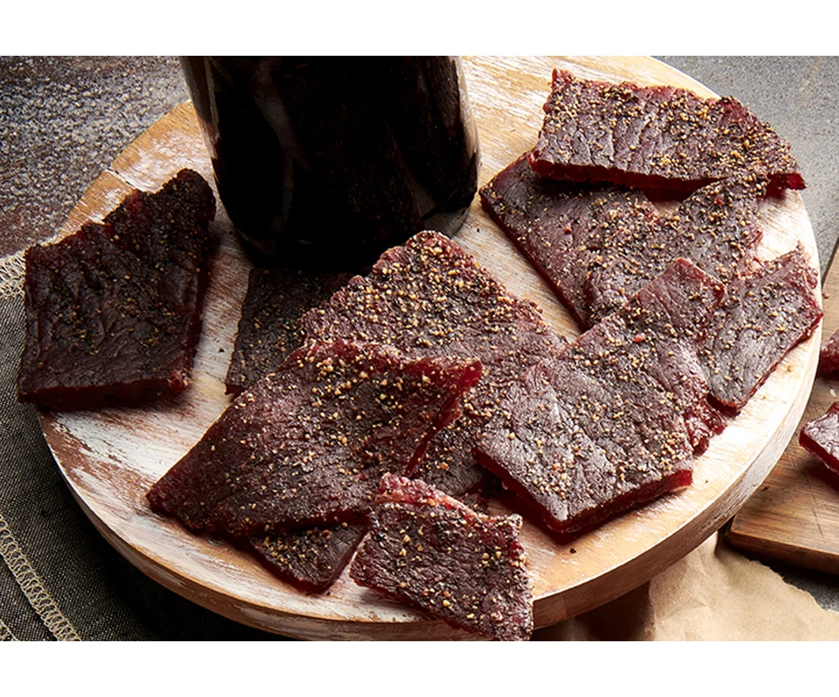 Wild Bills Black Peppered Beef Jerky Strips, 30-Count, 15-Ounce