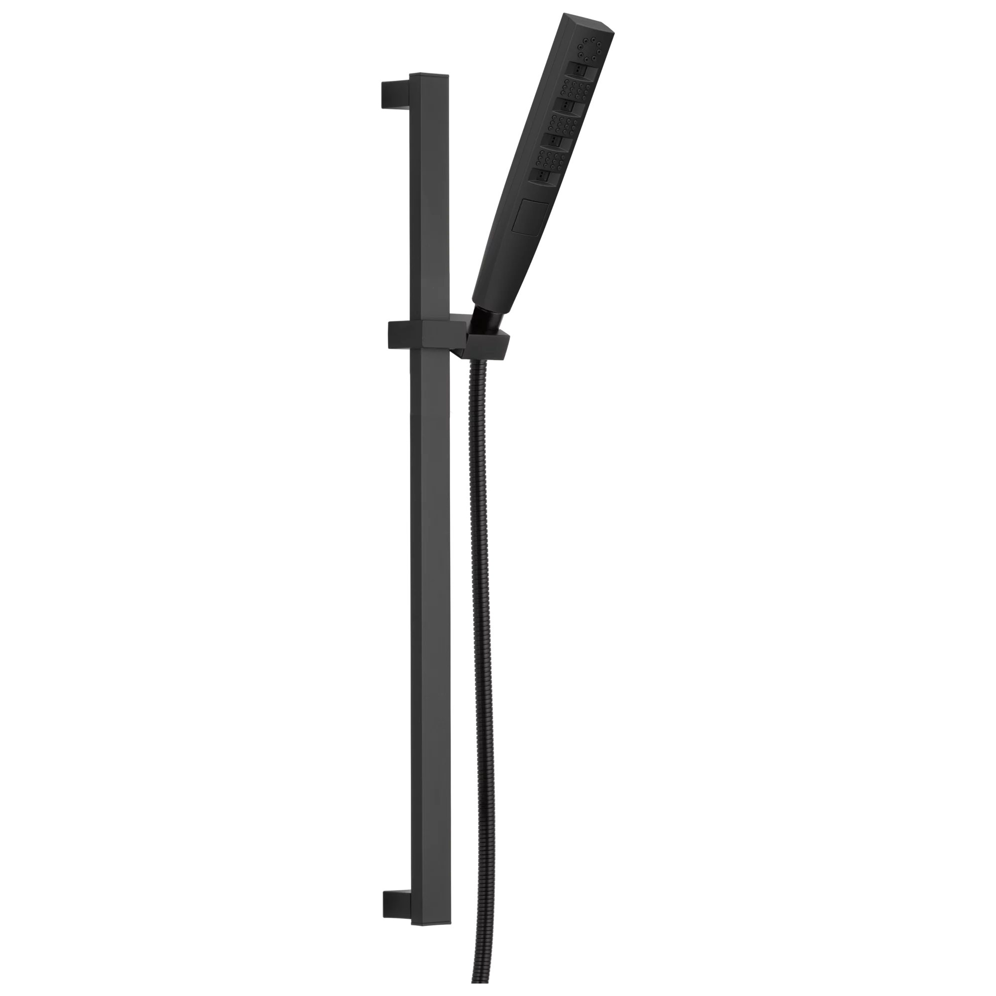 Delta Universal Showering Components Hand Shower 1.75 GPM w/Slide Bar 4S in Matte Black