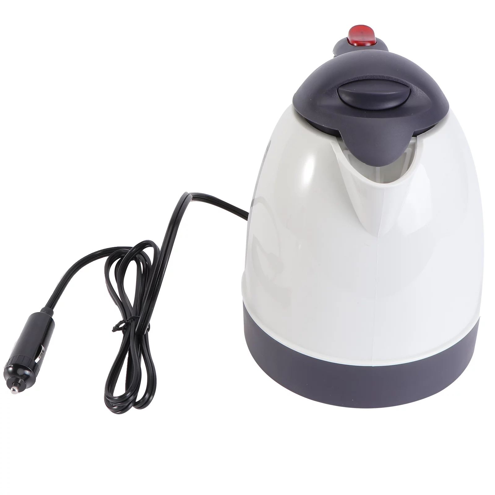 1Pc 12V 150W 1.0L Electric Water Kettle Car Tea Kettle Fast and Quite Boiling Auto Shut-off Protection