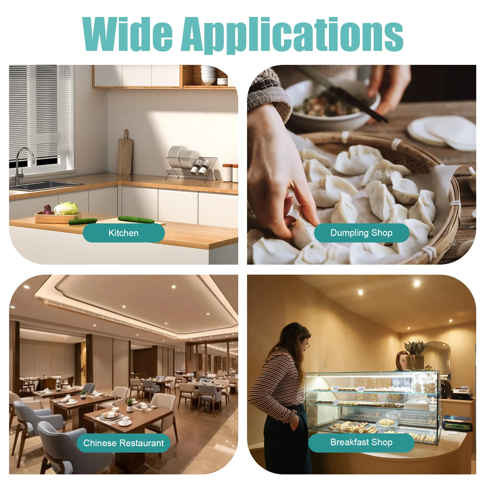 MIDUO Commercial Electric Dough Processing Maker Dumpling Skin Machine 3.15” Mold 110V