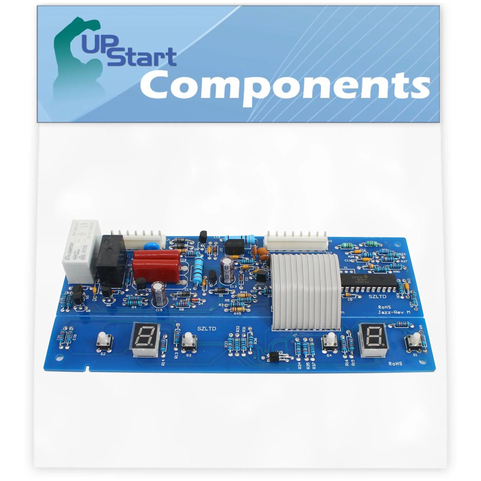 W10503278 Refrigerator Control Jazz Board Replacement for KitchenAid KBRS19KTWH7 Refrigerator - Compatible with WPW10503278 Control Board