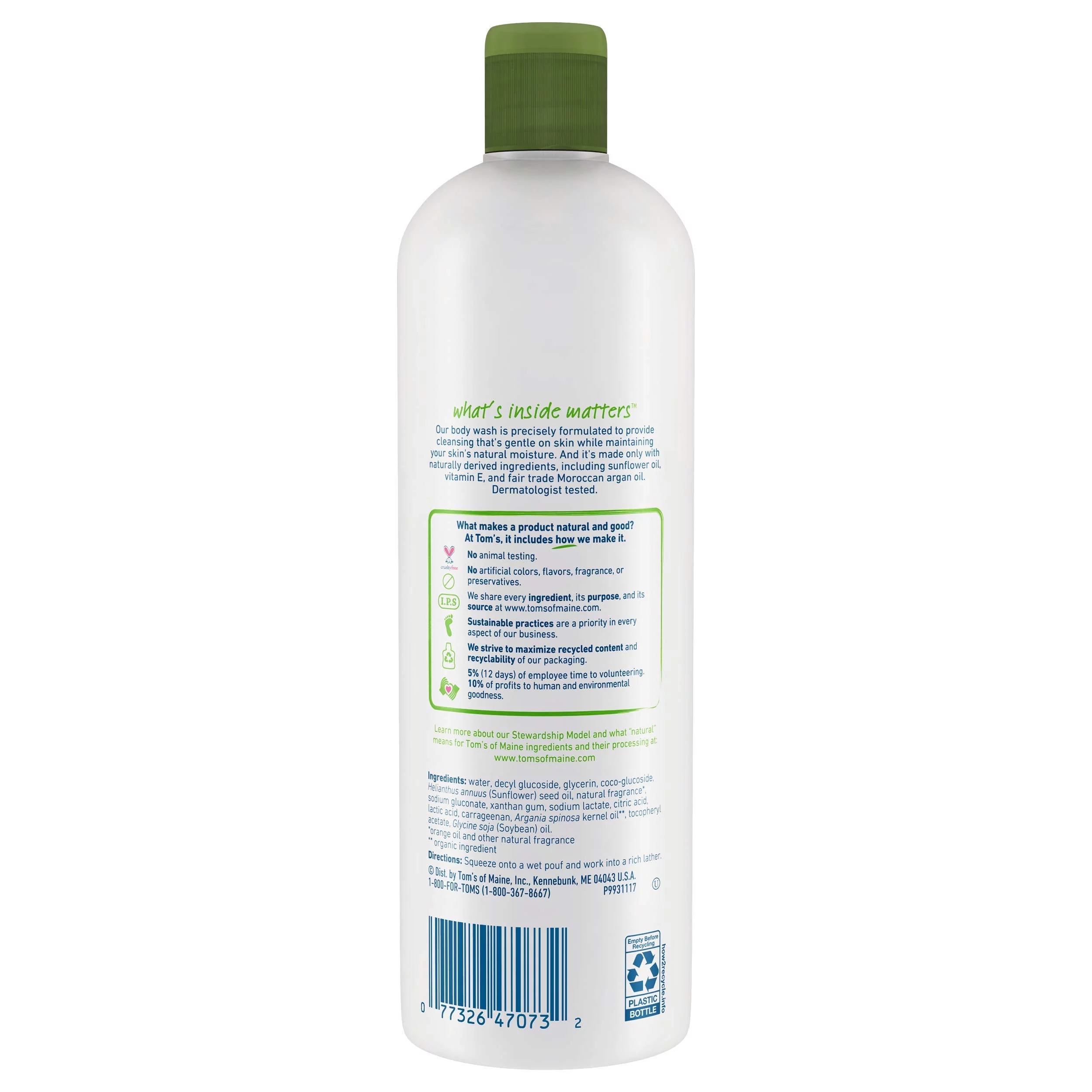 Tom,S Of Maine Body Wash, Body Wash For Women, Natural Body Wash, Orange Blossom, 16 Ounce, 1-Pack