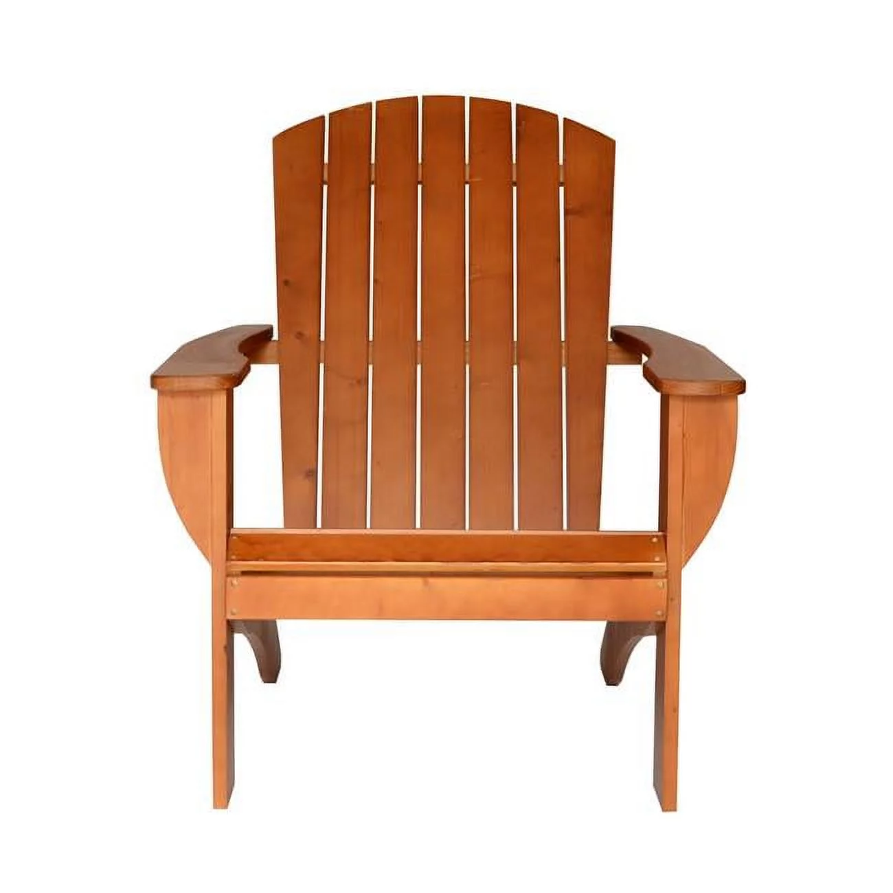 RSI    Riverstone Solid Cedar Adirondack Extra Wide Chair with build in bottle opener &  matching folding table   - Redwood