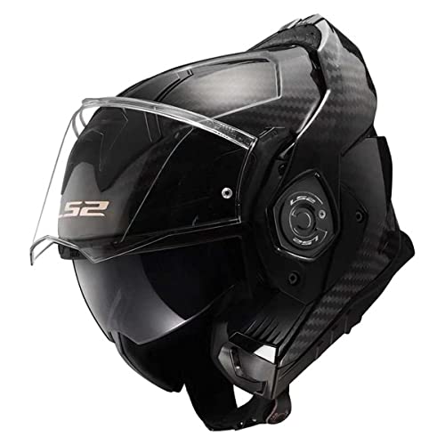 LS2 Helmets Advant X Carbon Modular Helmet (Matte Black - 3X-Large)