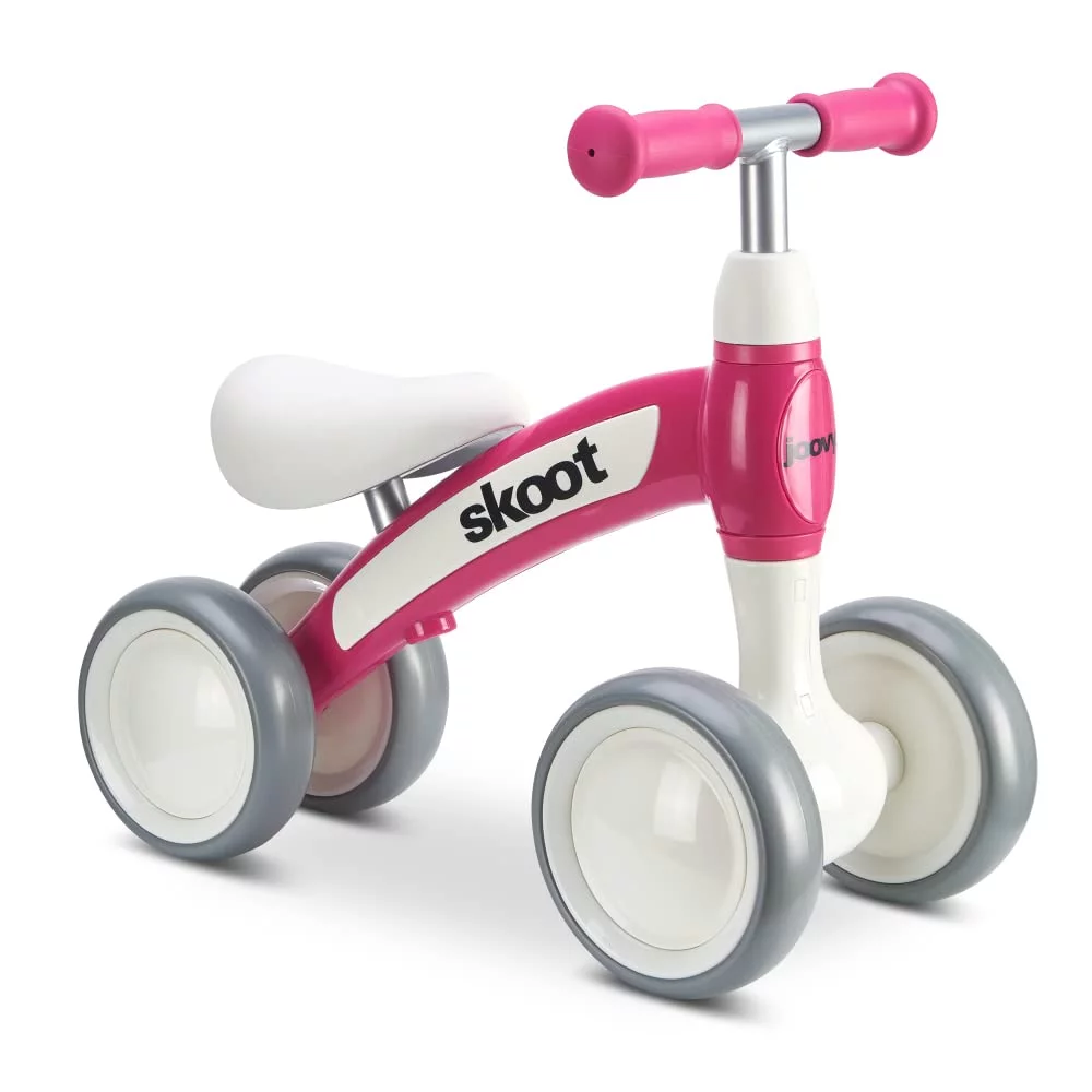 joovy Skoot Toddler Balance Bike, Pink Crush