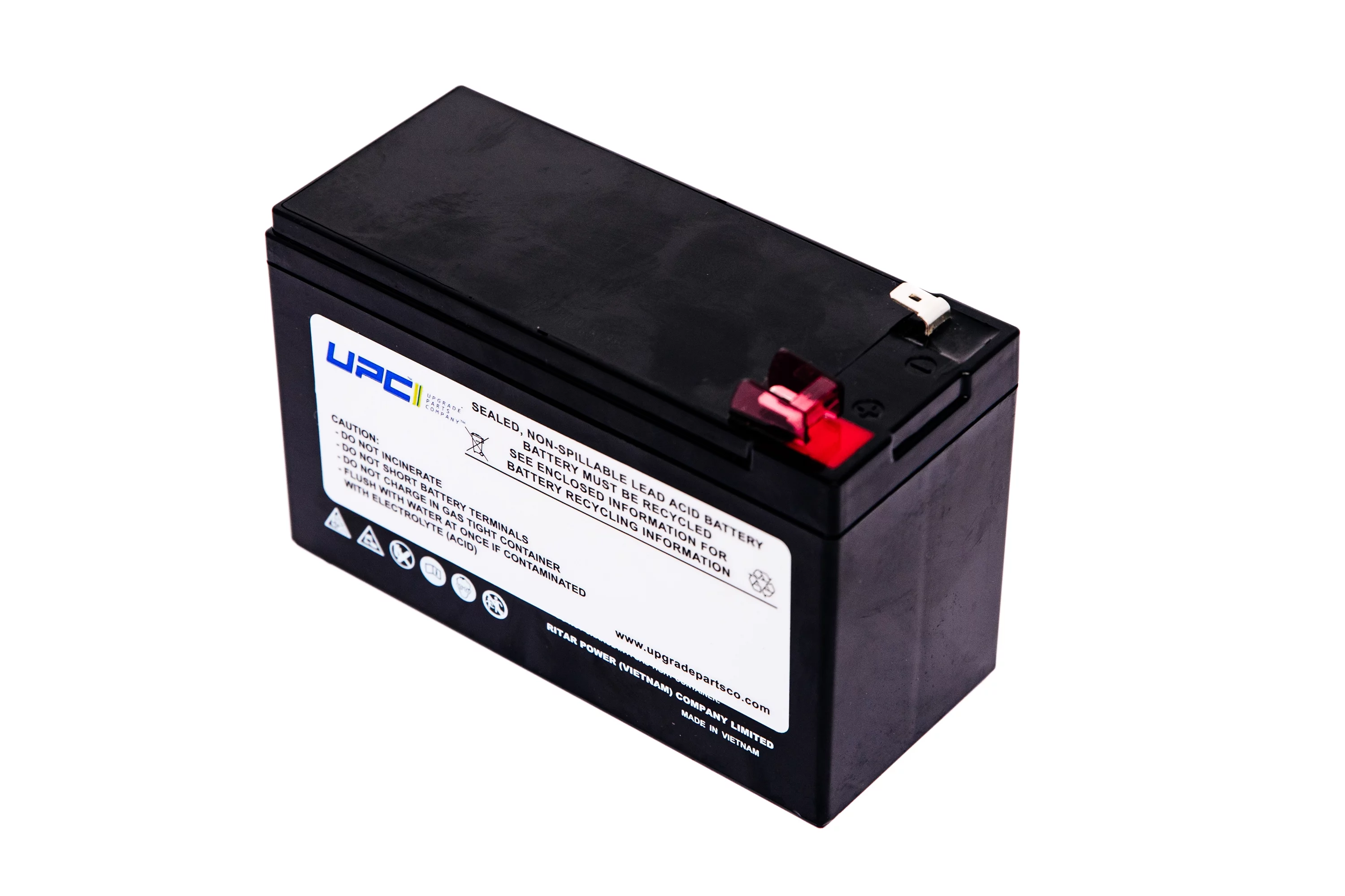 APCRBC110-UPC Replacement Battery by UPC Upgrade Parts Company  for APC Models: BE550R, BE550G, BN600G, BE550G-CN, BN575G