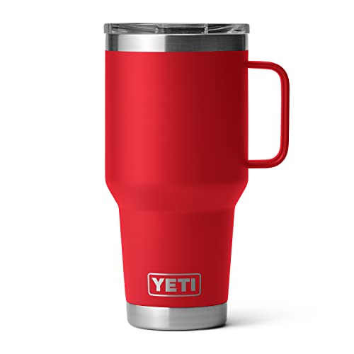 YETI Rambler 30 oz Travel Mug, Stainless Steel, Vacuum Insulated with Stronghold Lid