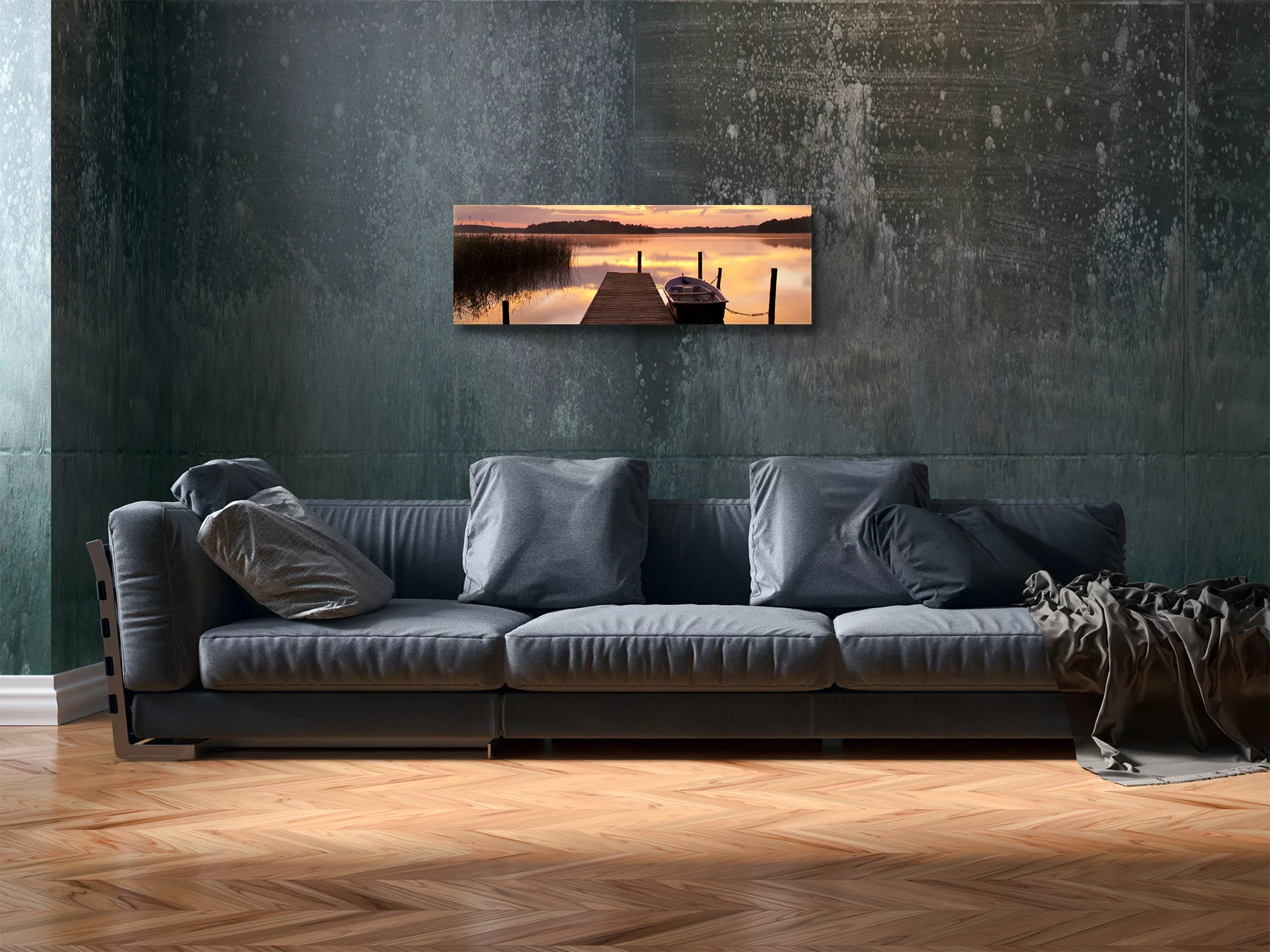 Radiant Glass Heater 16x48 - Zen Pontoon