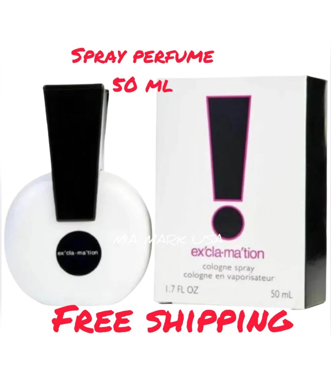 brand new Exclamation by Coty Perfume for Women Cologne Spray 1.7 oz with free shipping