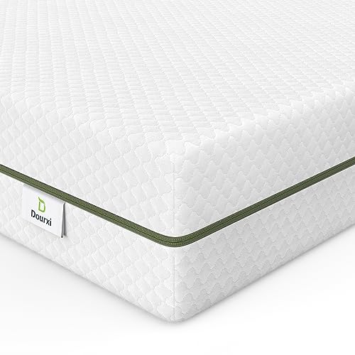 Crib Mattress, Dual-Sided Comfort Baby and Toddler Mattress with Gel Memory Foam and Removable Cover, Fits Standard Size Cribs and Toddler Bed, 52x27.5x5.5 inches