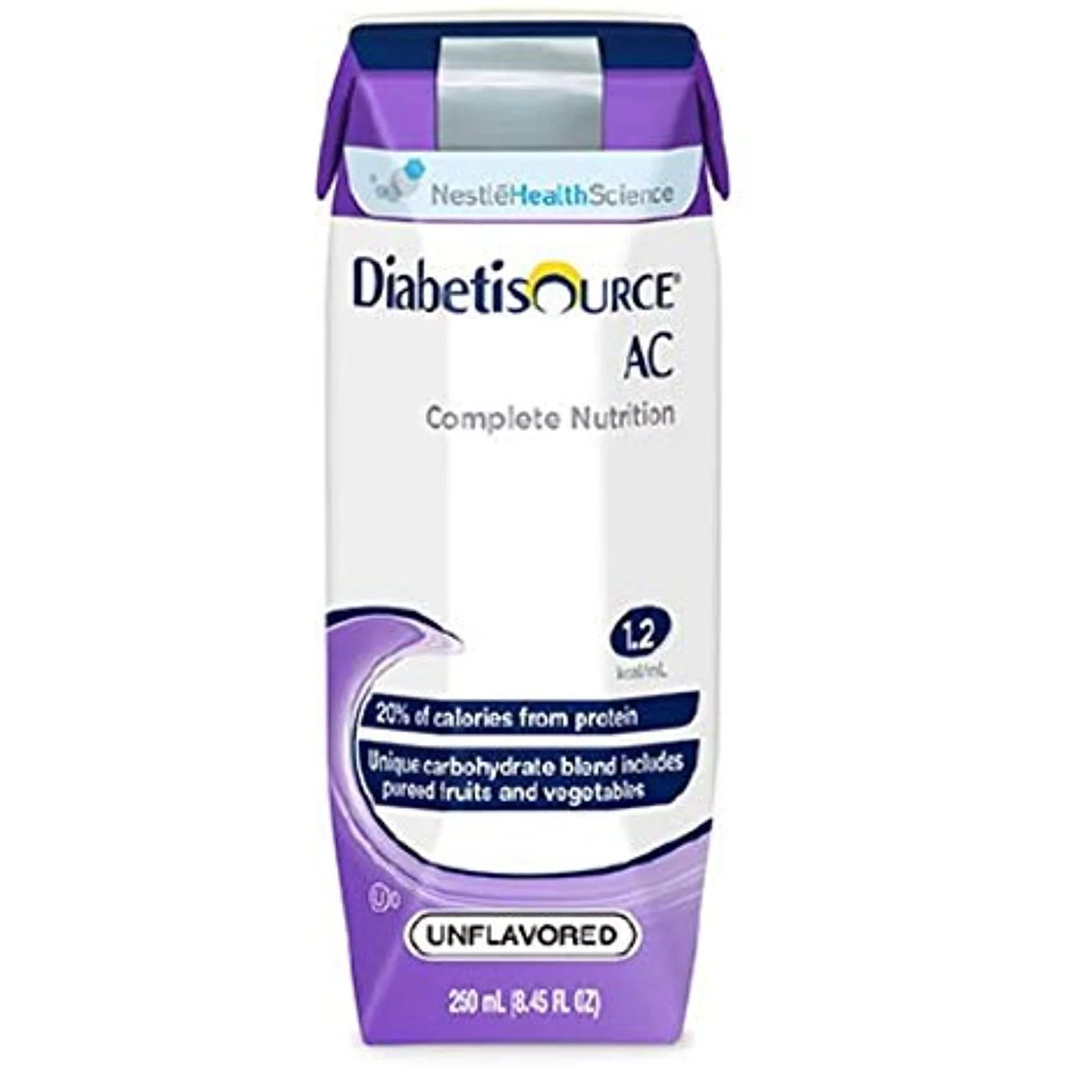 Diabetisource Ac 8 Ounce Cartons -- 24 Per Case