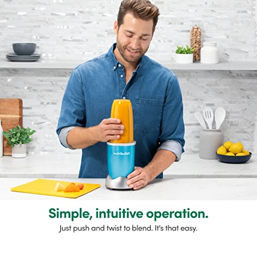 NutriBullet NB9-1301B Pro 13 Pcs Cobalt Blue, 900W Food Blender