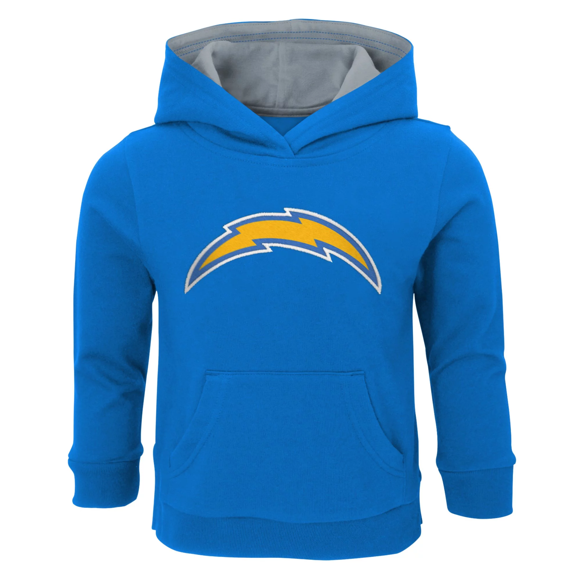 Toddler Powder Blue Los Angeles Chargers Prime Pullover Hoodie