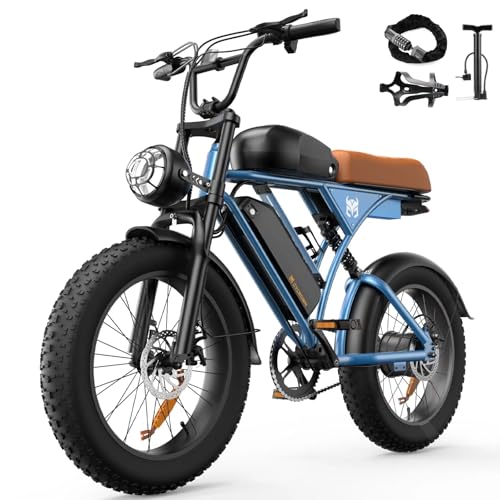Electric Bike for Adults,Peak 1000W/1500W Motor,20/28MPH 55-150Mile ebikes for Adults with 10.4AH/13AH/26AH Battery,20