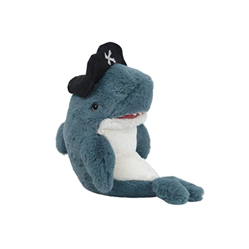 MON AMI Seaborn Shark Plush Toy – 16”, Stuffed Animal Shark, Soft Cuddly Plushie for Kids, Adorable Toy for Boys and Girls, for Snuggling, Comfort, and Playtime