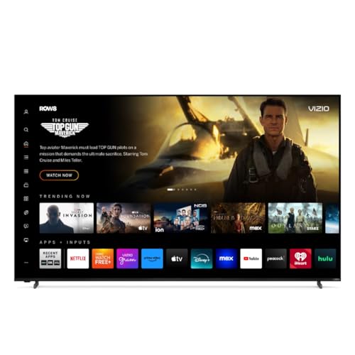 VIZIO 50-inch Quantum Pro 4K 120Hz QLED HDR10+ Smart TV with Dolby Vision, Active Full Array, 240Hz @ 1080p PC Gaming, WiFi 6E, Apple AirPlay, Chromecast Built-in, M50QXM-K01, 2023 Model