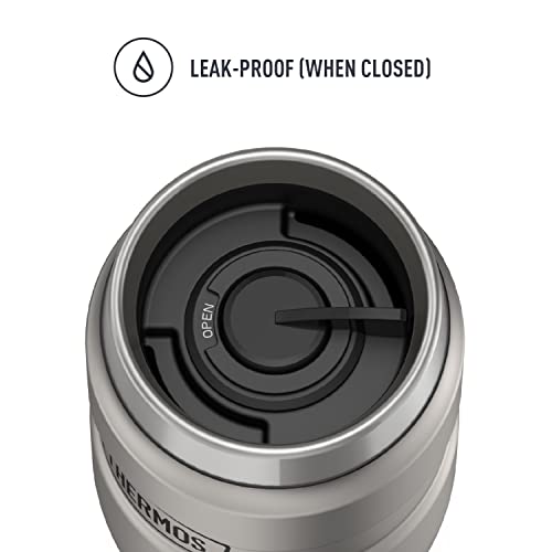 THERMOS Stainless King Vacuum-Insulated Travel Tumbler, 16 Ounce, Midnight Blue