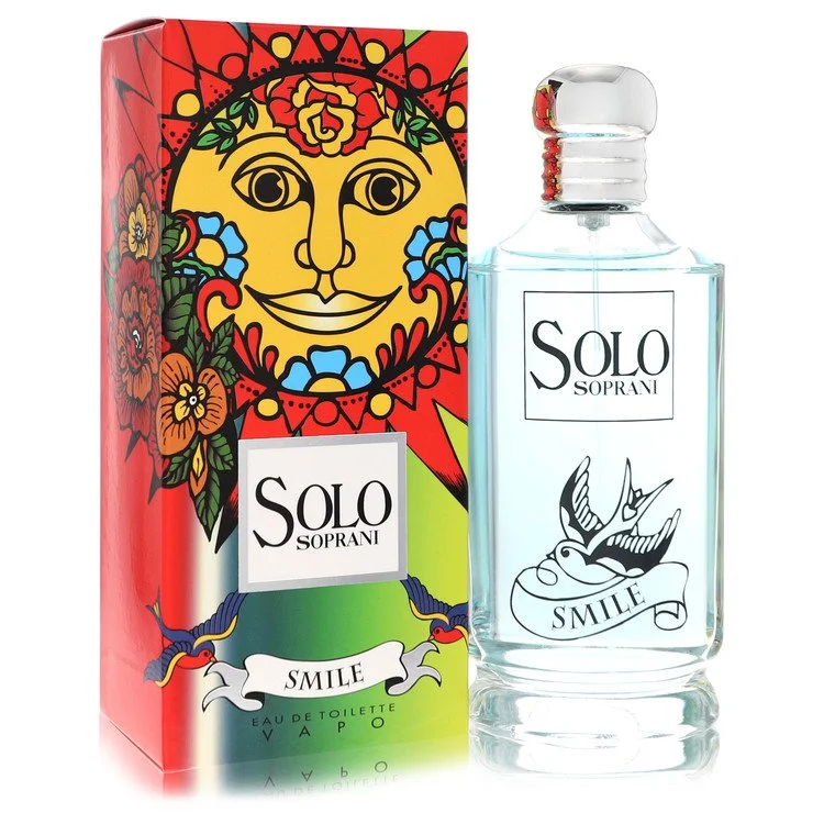 Solo Smile by Luciano Soprani Eau De Toilette Spray 3.4 oz for Women
