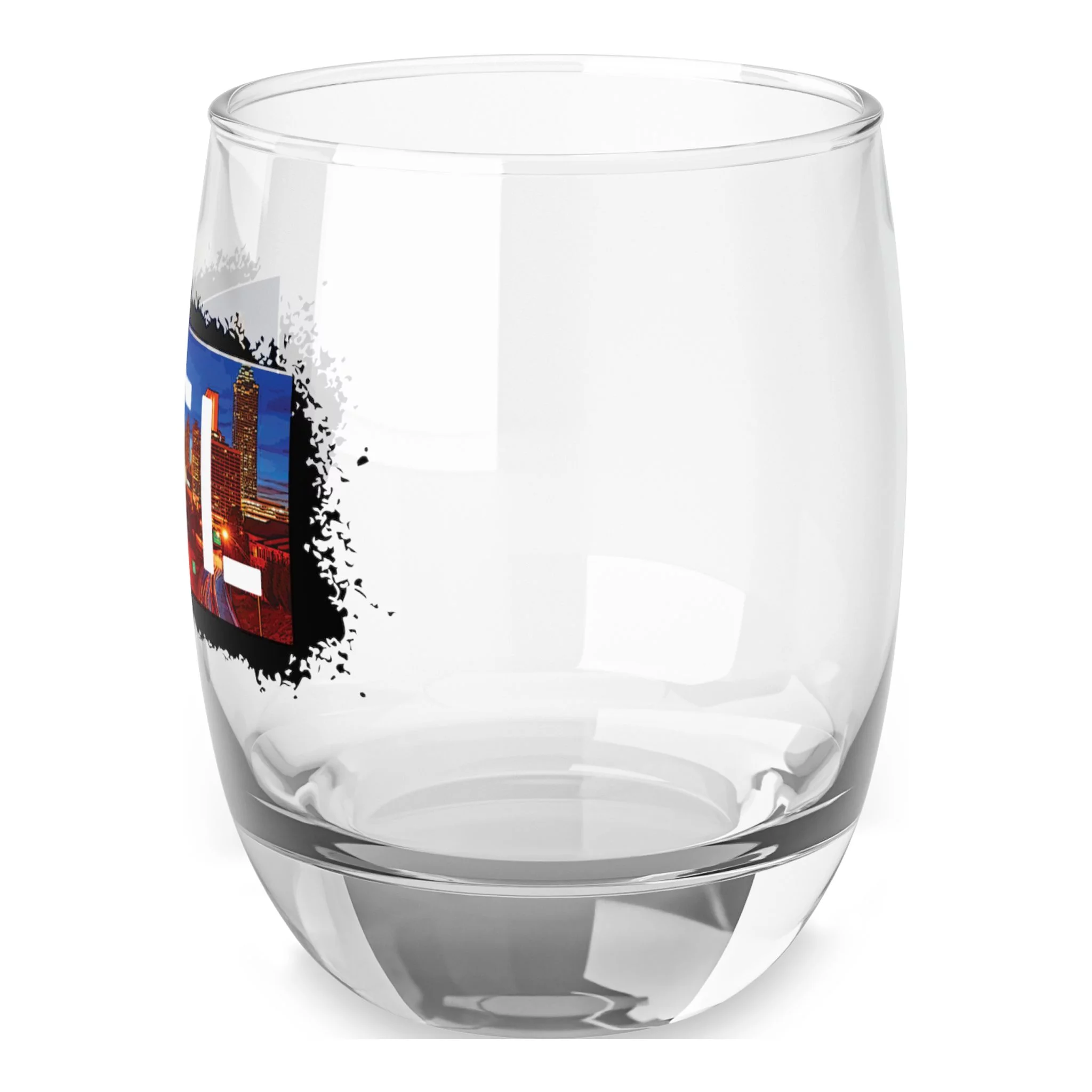 Atlanta, ATL Whiskey Glass, bar glass, glass, home gifts, kitchen