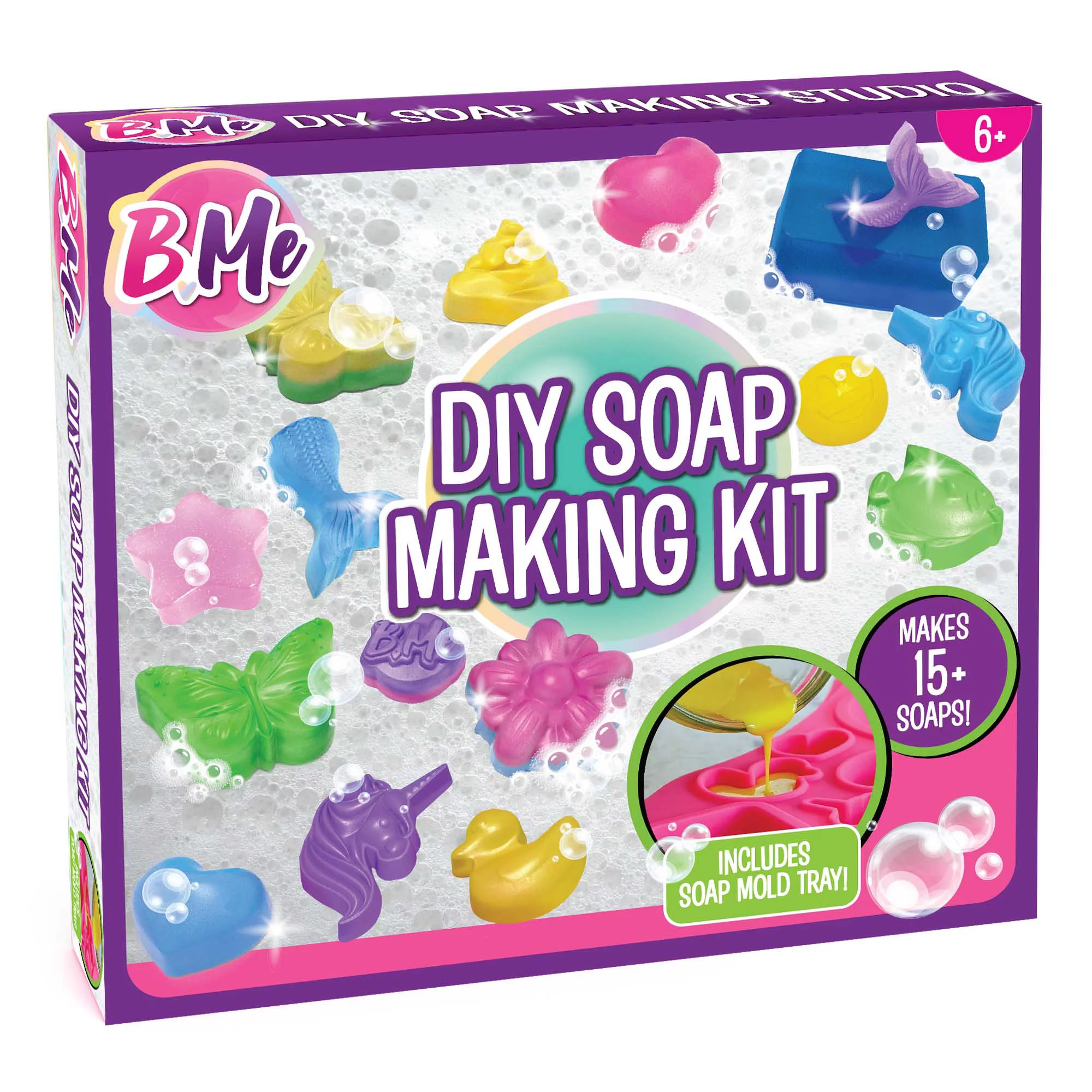 Creative Kids Make Your Own Soap Lab Craft Kit (15 Pieces)
