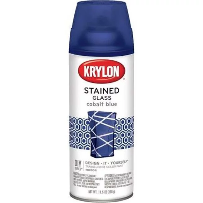 Stained Glass Spray Paint - Cobalt Blue