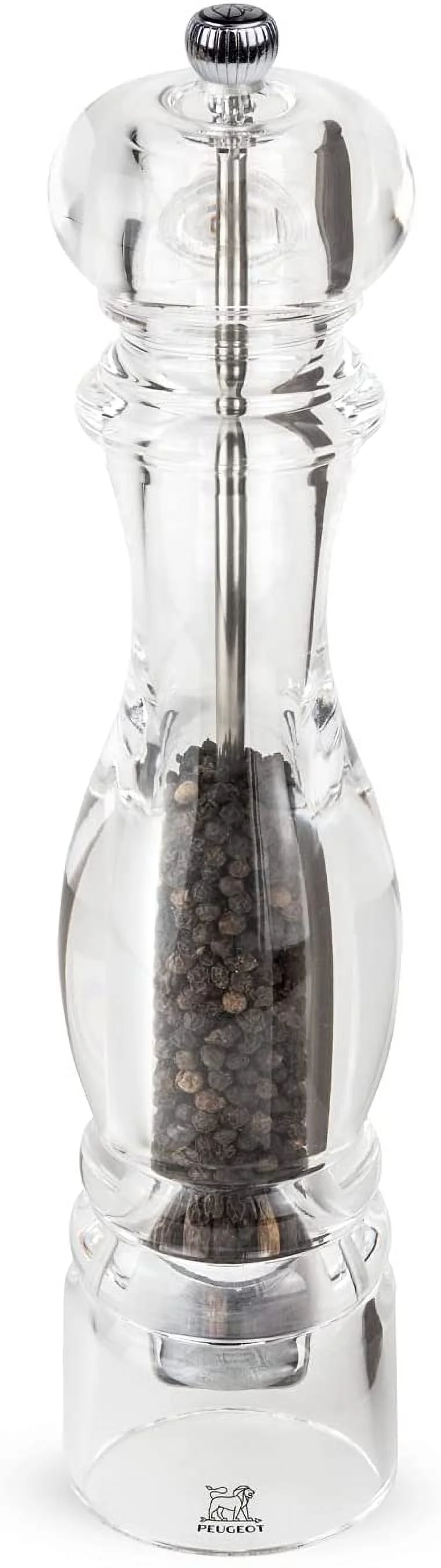 Peugeot Nancy 12 Inch Pepper Mill, Acrylic