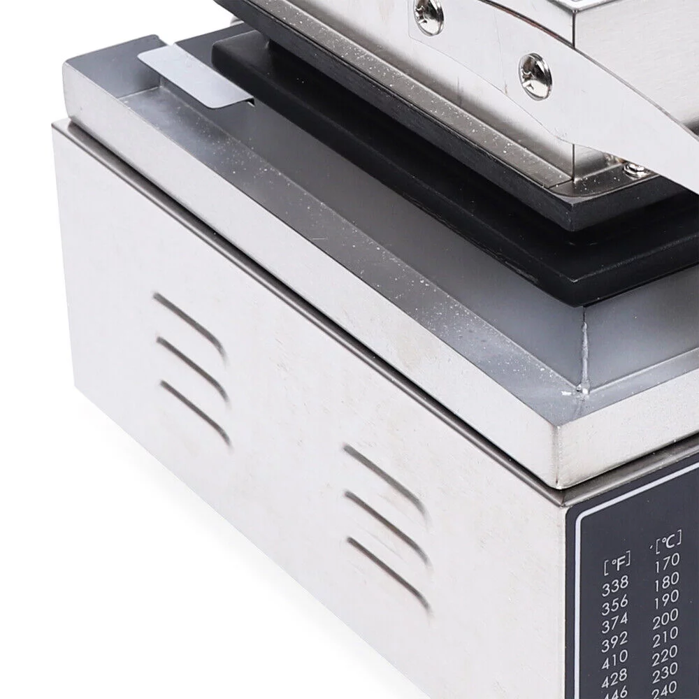 Commercial Electric Waffle Maker Cooking Baker 5 Lolly Nonstick Hot Dog Machine