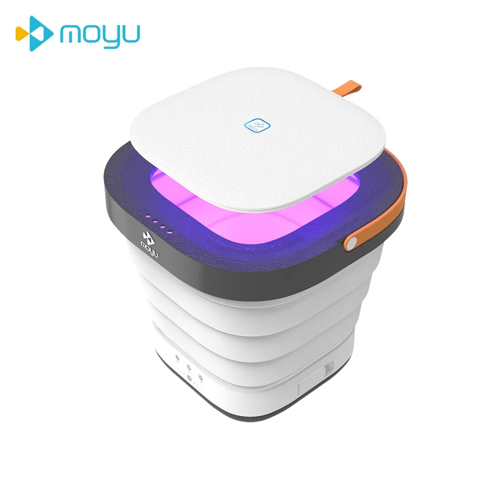 Youpin Moyu Folding Wash Machine XPB08-F1 Mini Portable Laundry Machine Washing Machine Gift For Home Travel 220V