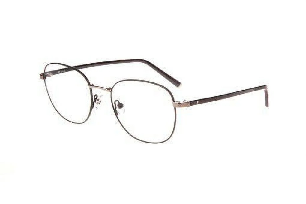 NEW Thin & Light VOLO Black & Gunmetal TOMAHAWK Eyeglasses 50mm with Case