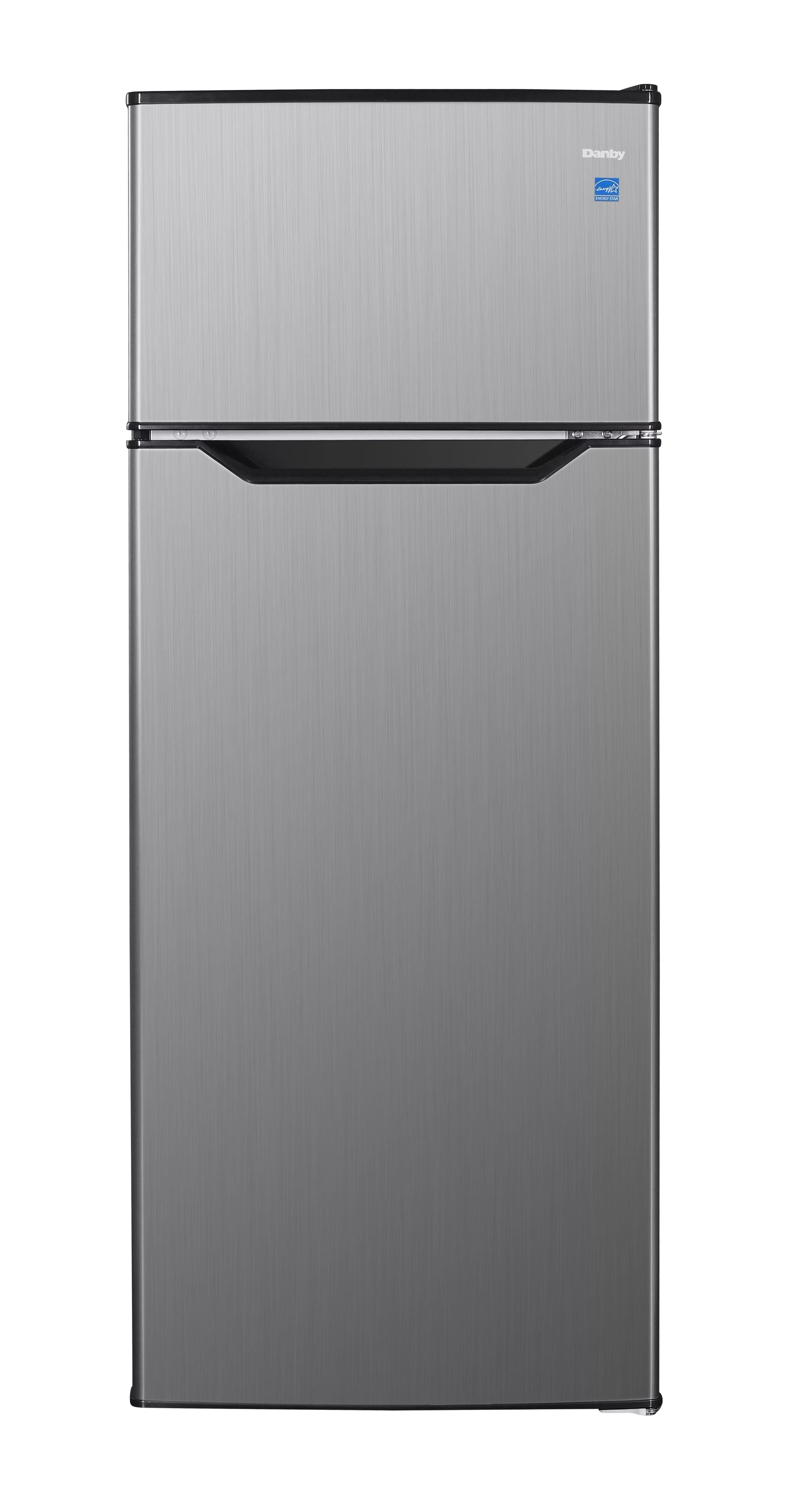 Danby DPF074B2BSLDB-6 7.4 cu. ft. Apartment Size Fridge Top Mount in Stainless Steel