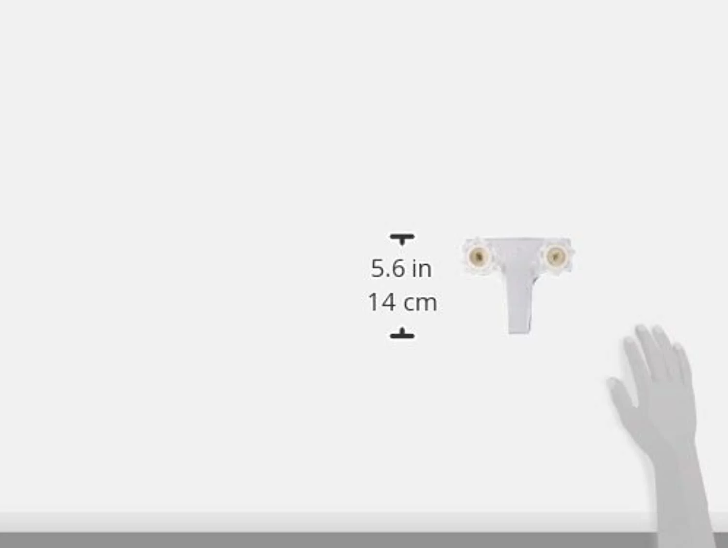 Ez-Flo Eastman Low Arc,Chrome,EZ-FLO,Plastic,1.2gpm  10252