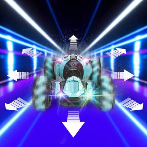 Gesture Sensing RC Stunt Car - Best Gifts for Boys 6-12 Year Old 360° Rotating 4WD Remote Control Transform Hand Controlled Car Birthday Presents for Kids Age 7 8 9 10 11 yr