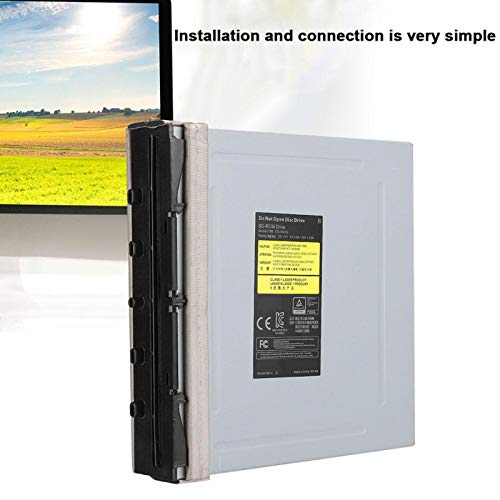 PUSOKEI Optical Disc Drive for One X DG6M5S Game Console, Builtin Drive Aluminum Alloy Portable, Disk Drive Replacement
