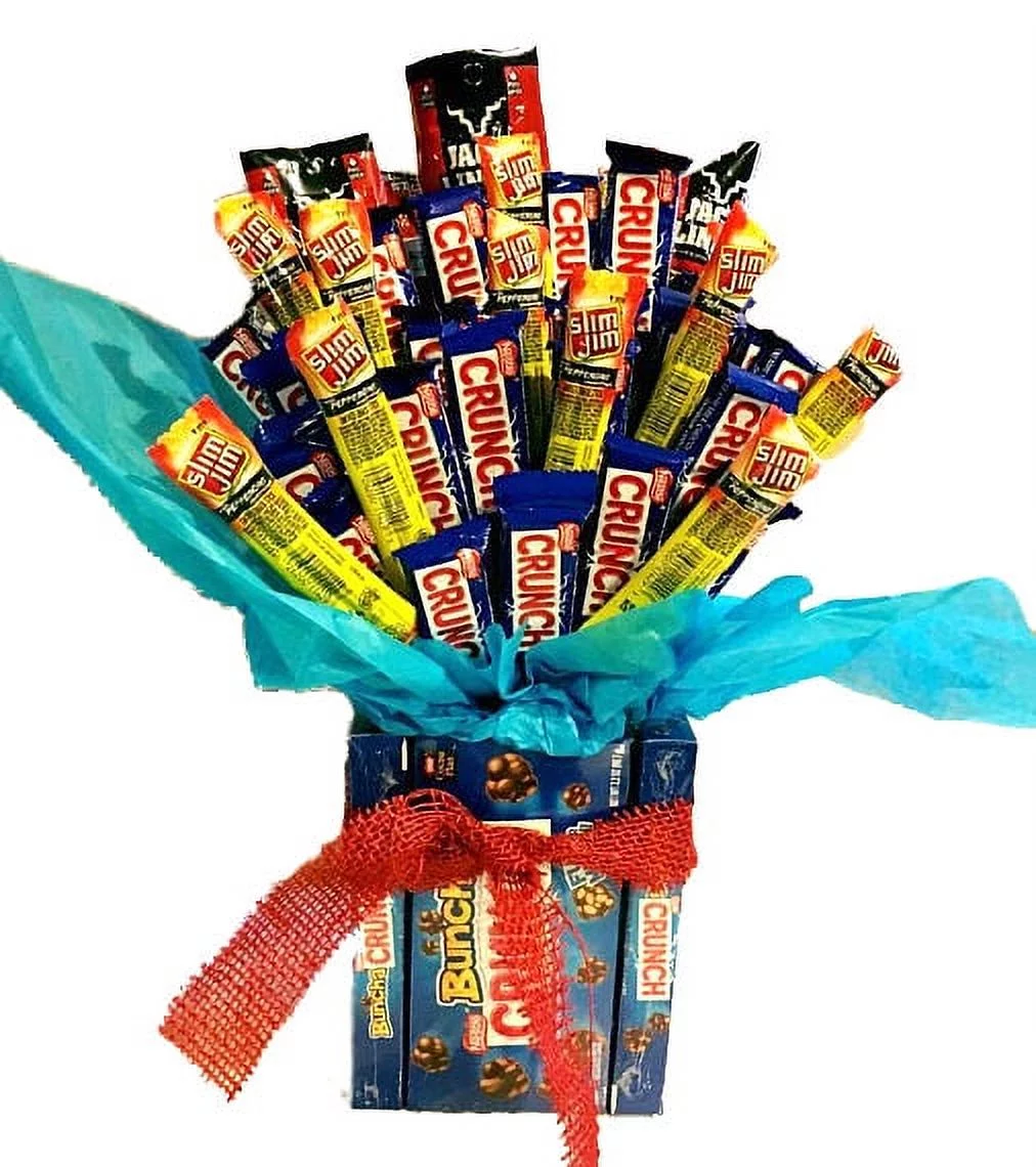 Ultimate CRUNCH Candy Bouquet