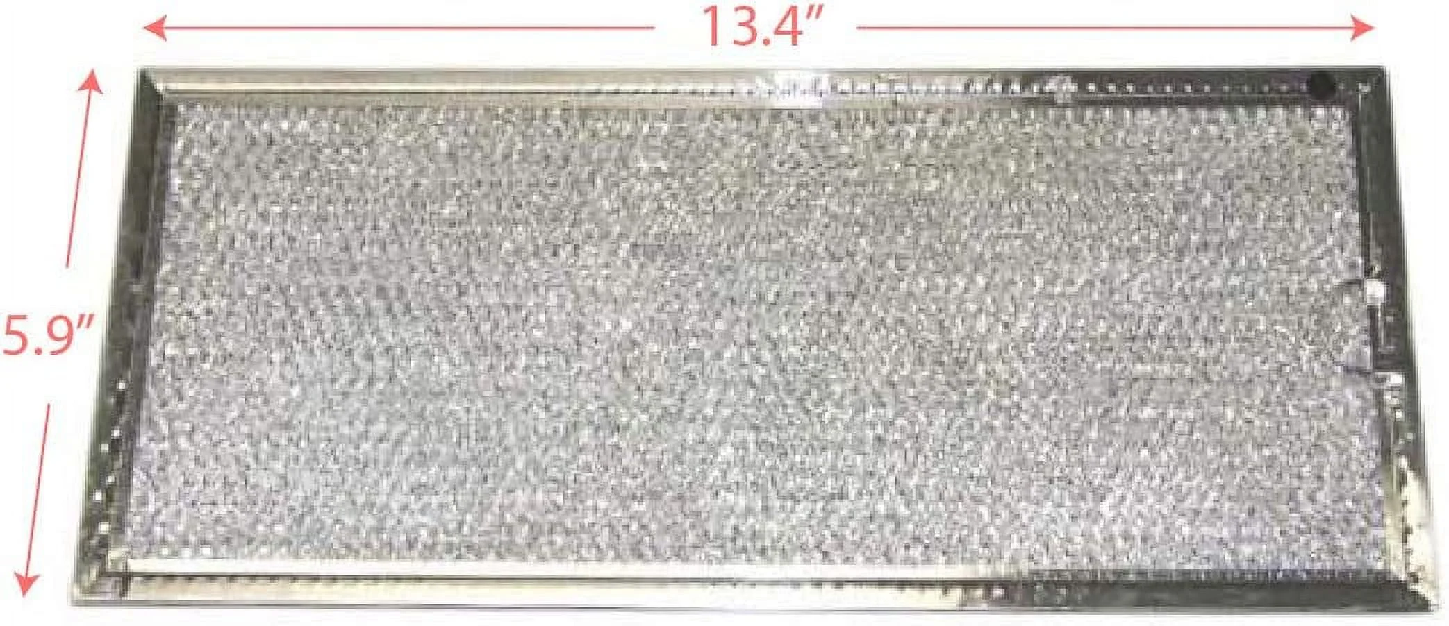 Nispira Grease Filter Compatible with GE Microwave Range Hood WB06X10596, 2 Filters