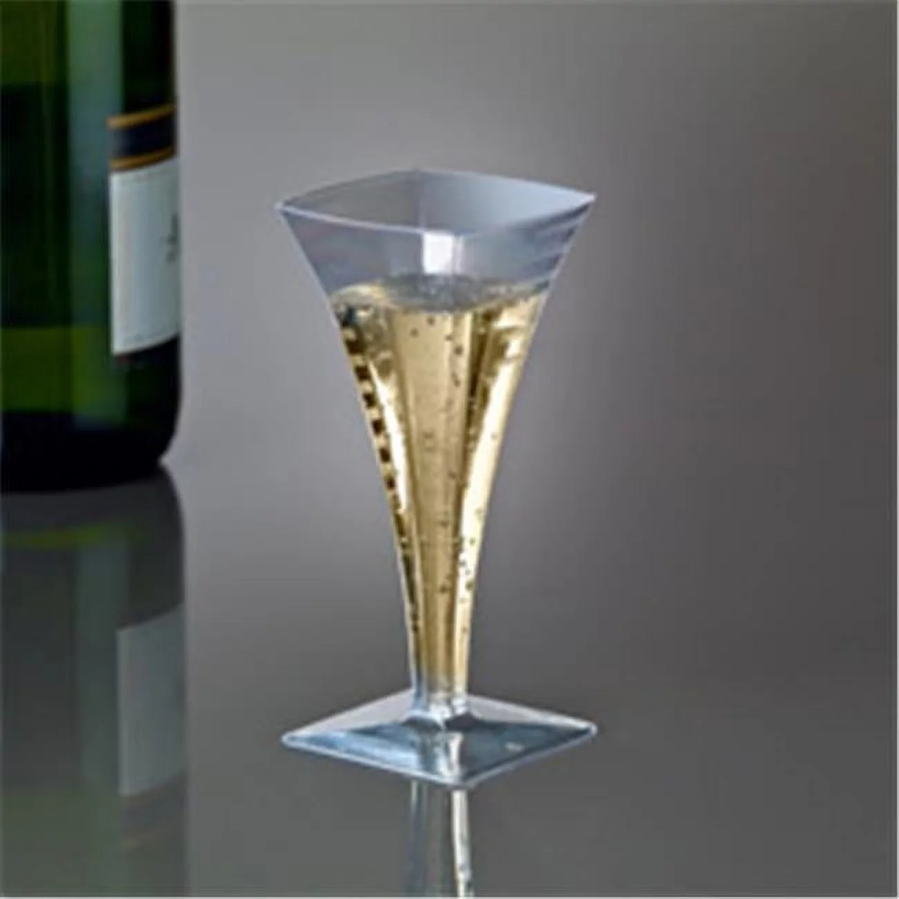 Squares Mini Champagne Glass 2 oz - Pack of 35407 - Clear